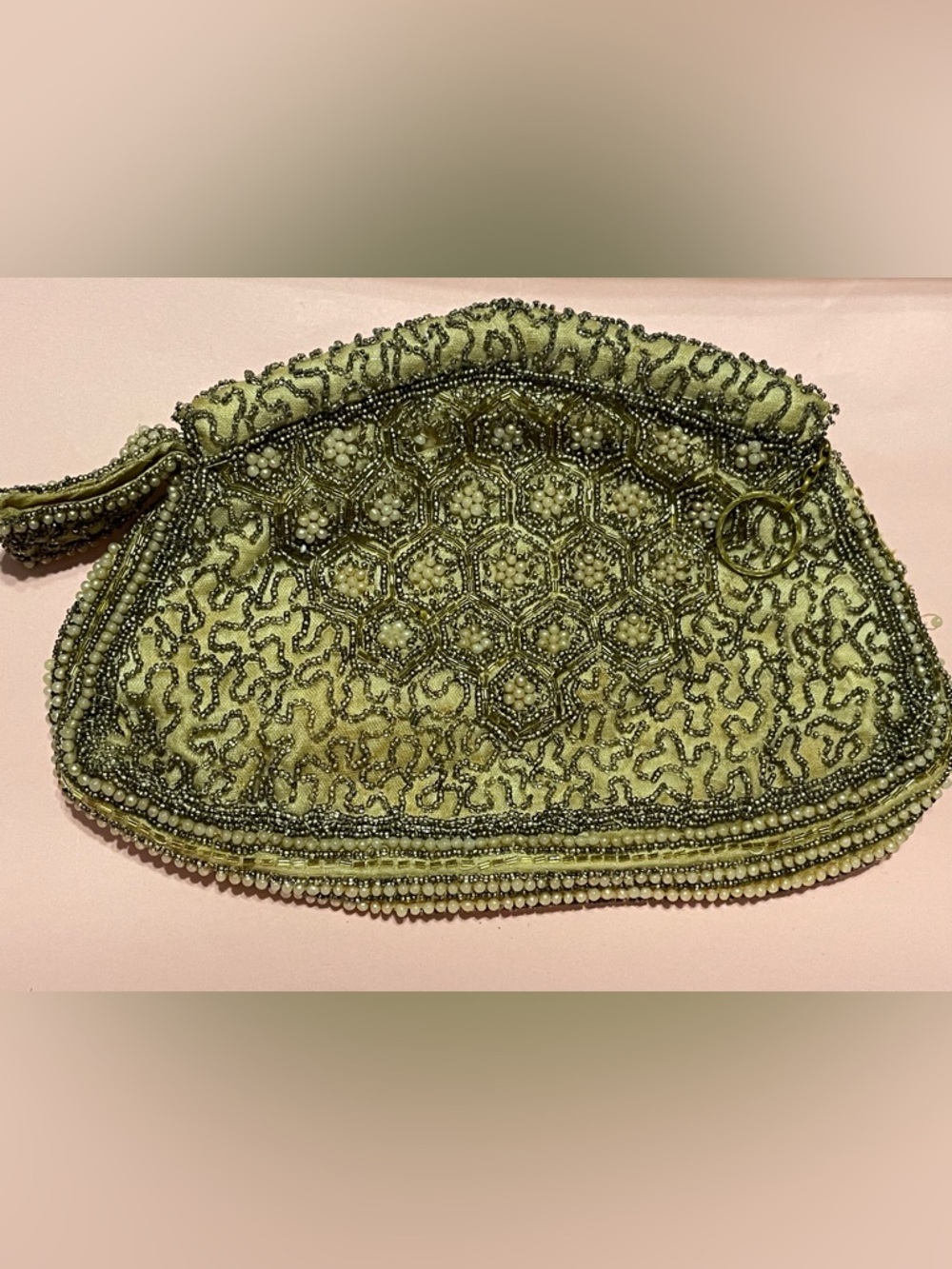 Vintage Beaded Evening Clutch #7931 - Picture 13 of 15